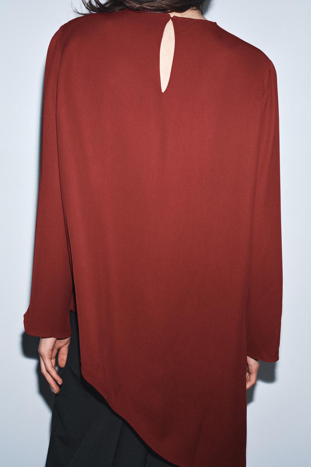 TOP FLUIDE ASYMÉTRIQUE ZW COLLECTION
