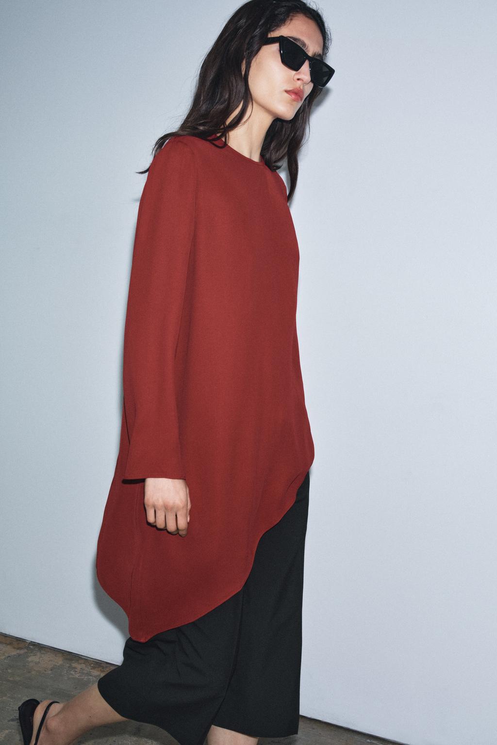 TOP FLUIDE ASYMÉTRIQUE ZW COLLECTION