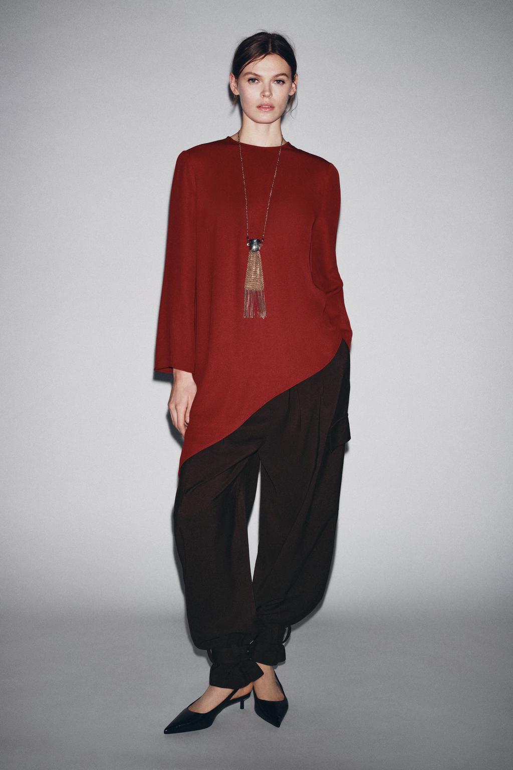 TOP FLUIDE ASYMÉTRIQUE ZW COLLECTION