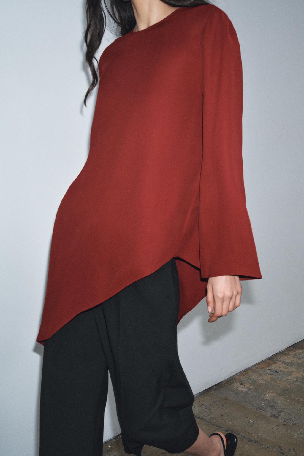 TOP FLUIDE ASYMÉTRIQUE ZW COLLECTION