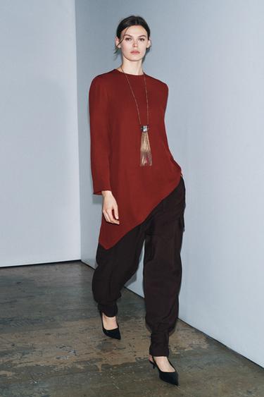 TOP FLUIDE ASYMÉTRIQUE ZW COLLECTION