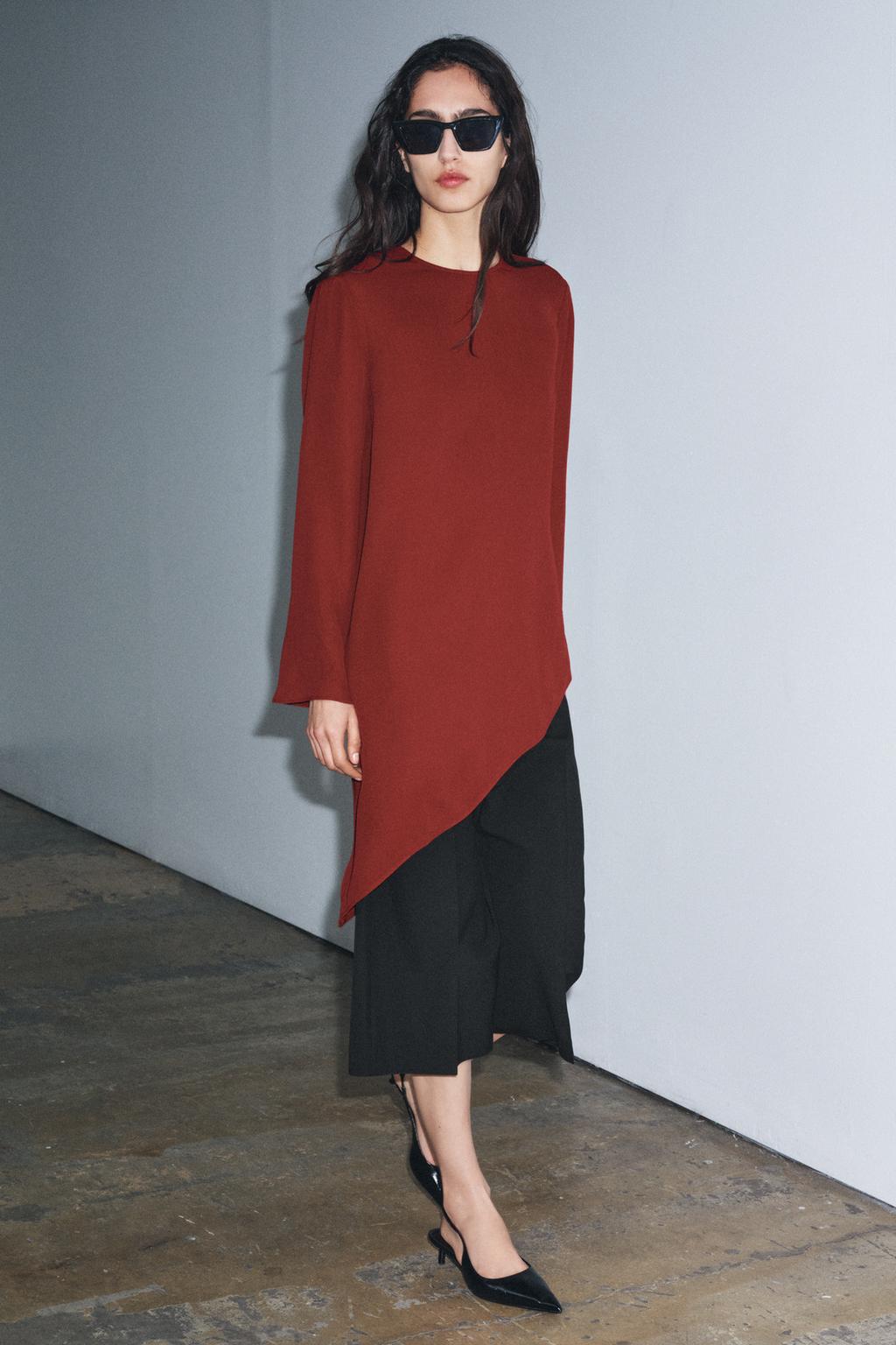 TOP FLUIDE ASYMÉTRIQUE ZW COLLECTION