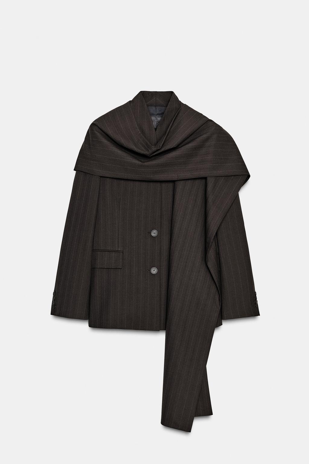 BLAZER RAYURES TENNIS ÉCHARPE ZW COLLECTION ÉDITION LIMITÉE