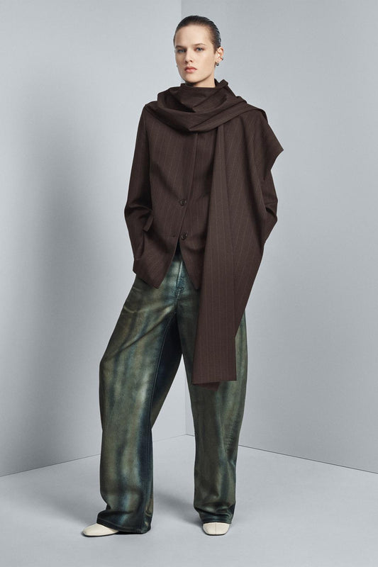 BLAZER RAYURES TENNIS ÉCHARPE ZW COLLECTION ÉDITION LIMITÉE