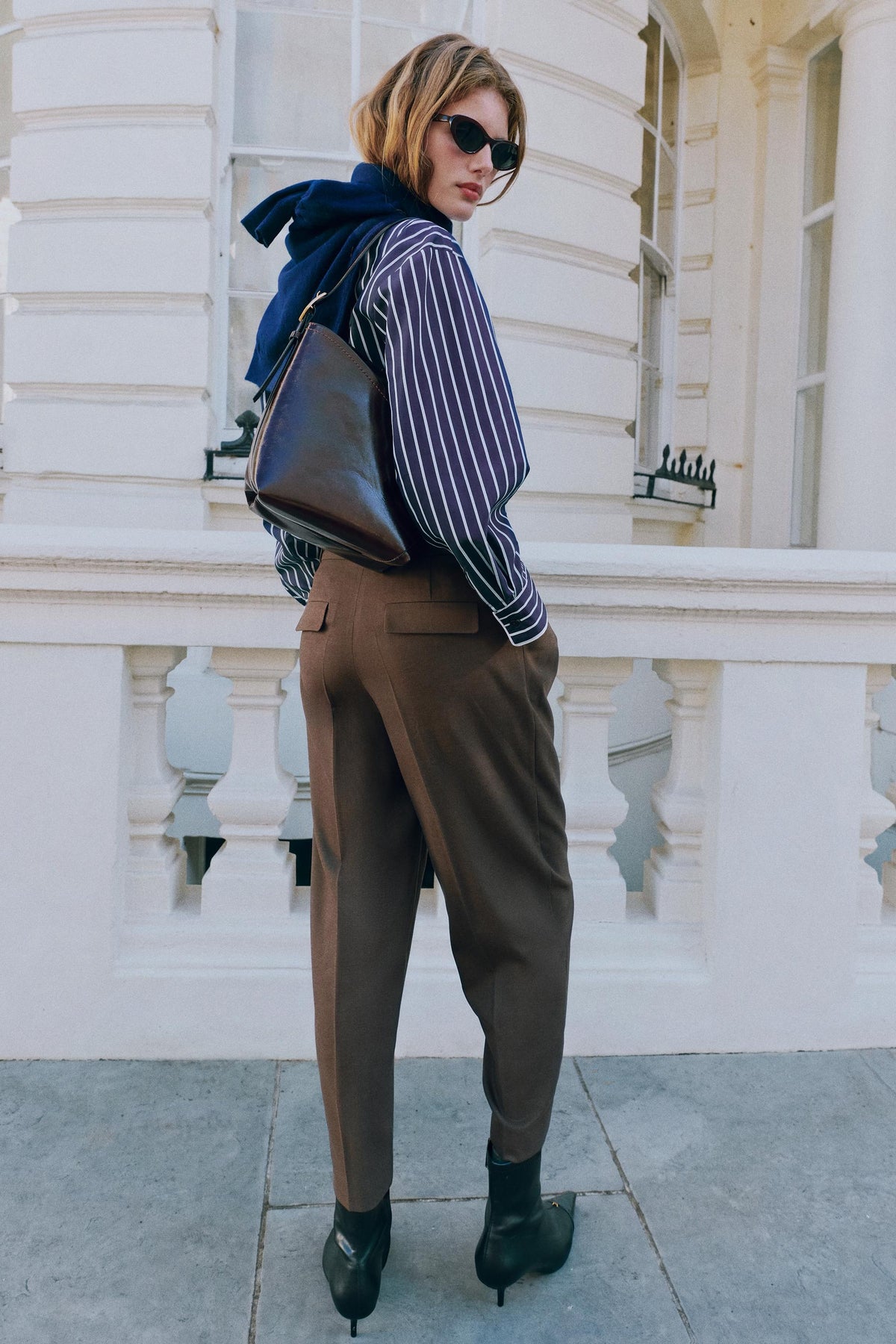 CHEMISE EN POPELINE À RAYURES