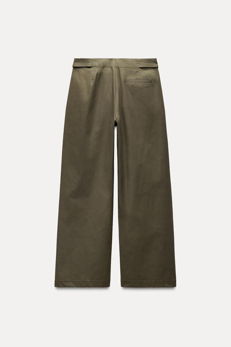 BELTED TROUSERS