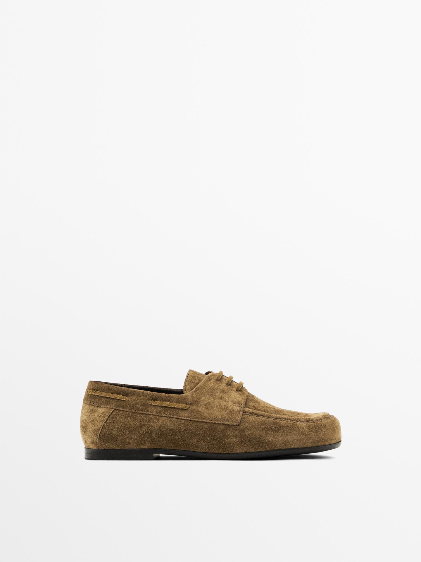 LEATHER DECK SHOES