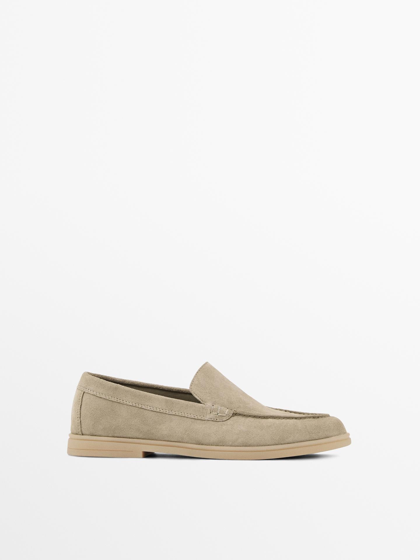 MOCASSINS CROÛTE DE CUIR FEMMES