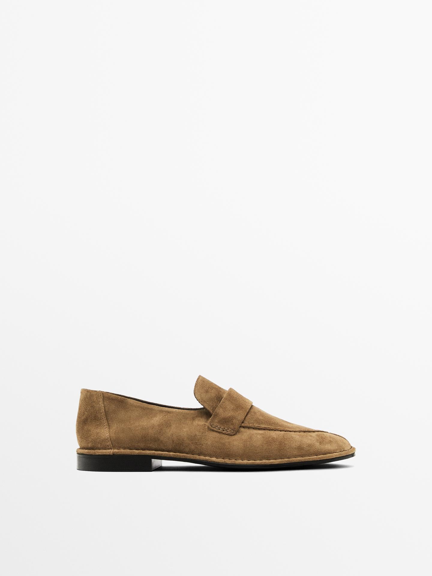 SOFT SPLIT sSUEDE LOAFERS