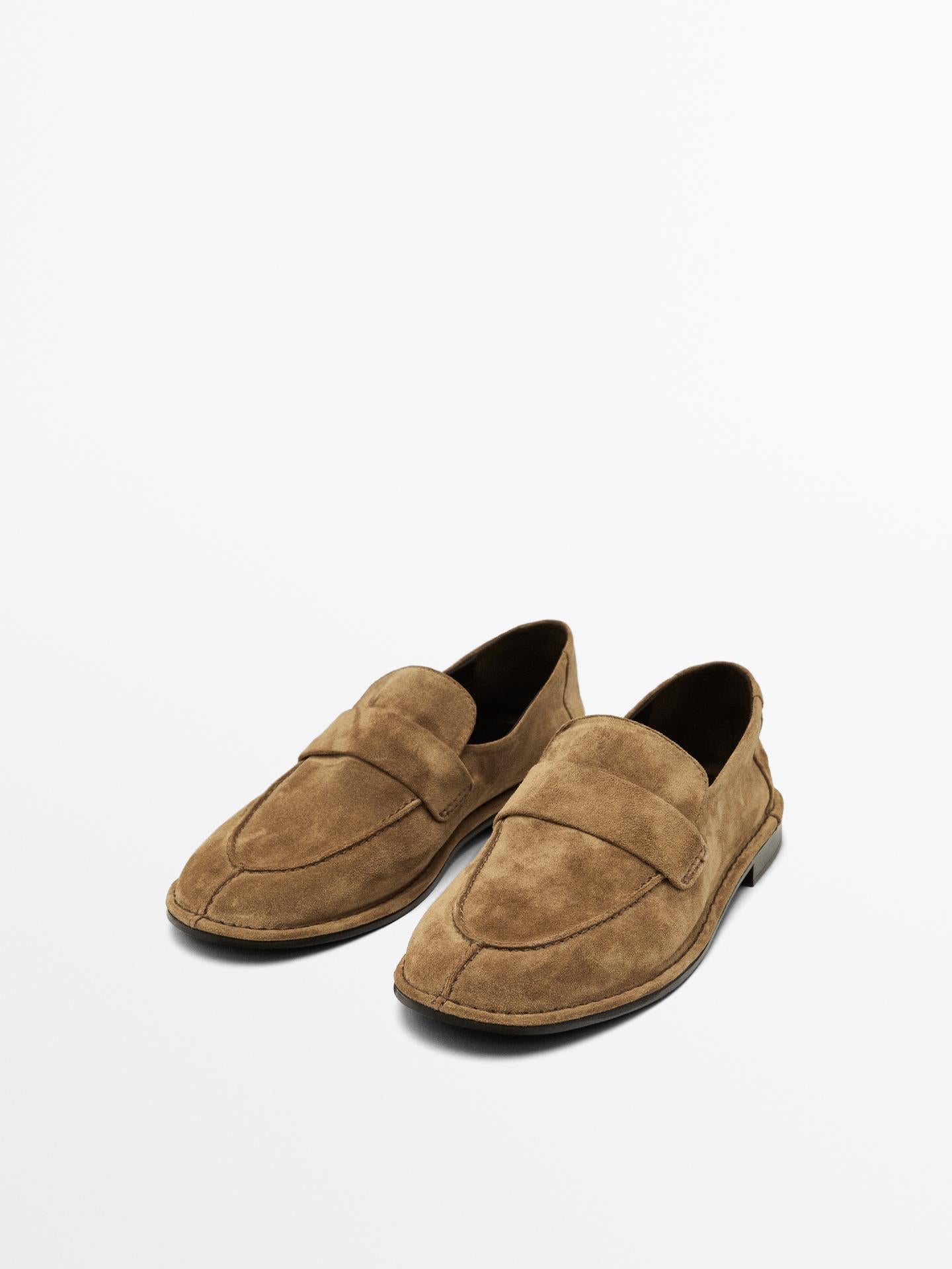 SOFT SPLIT sSUEDE LOAFERS