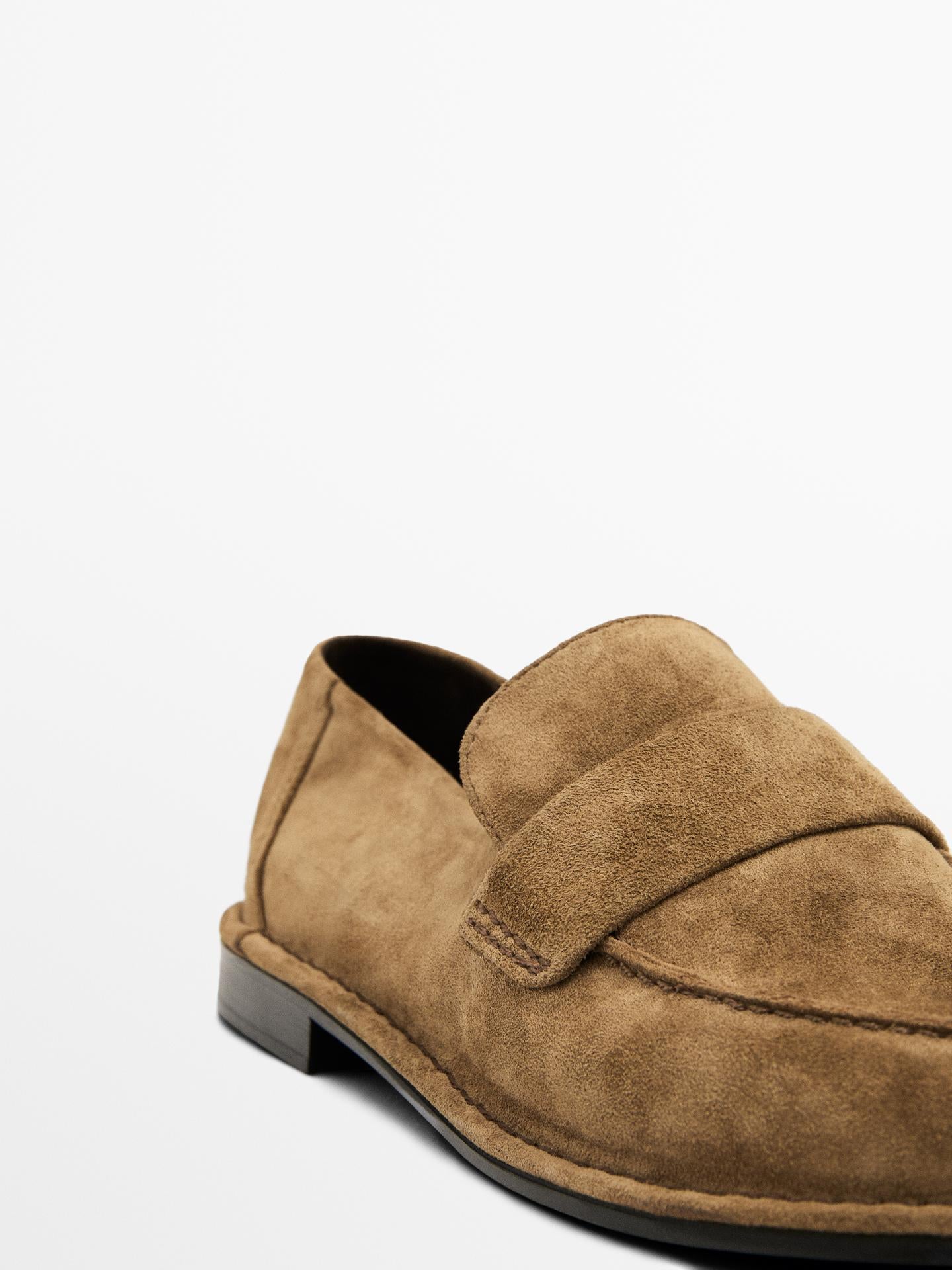 SOFT SPLIT sSUEDE LOAFERS