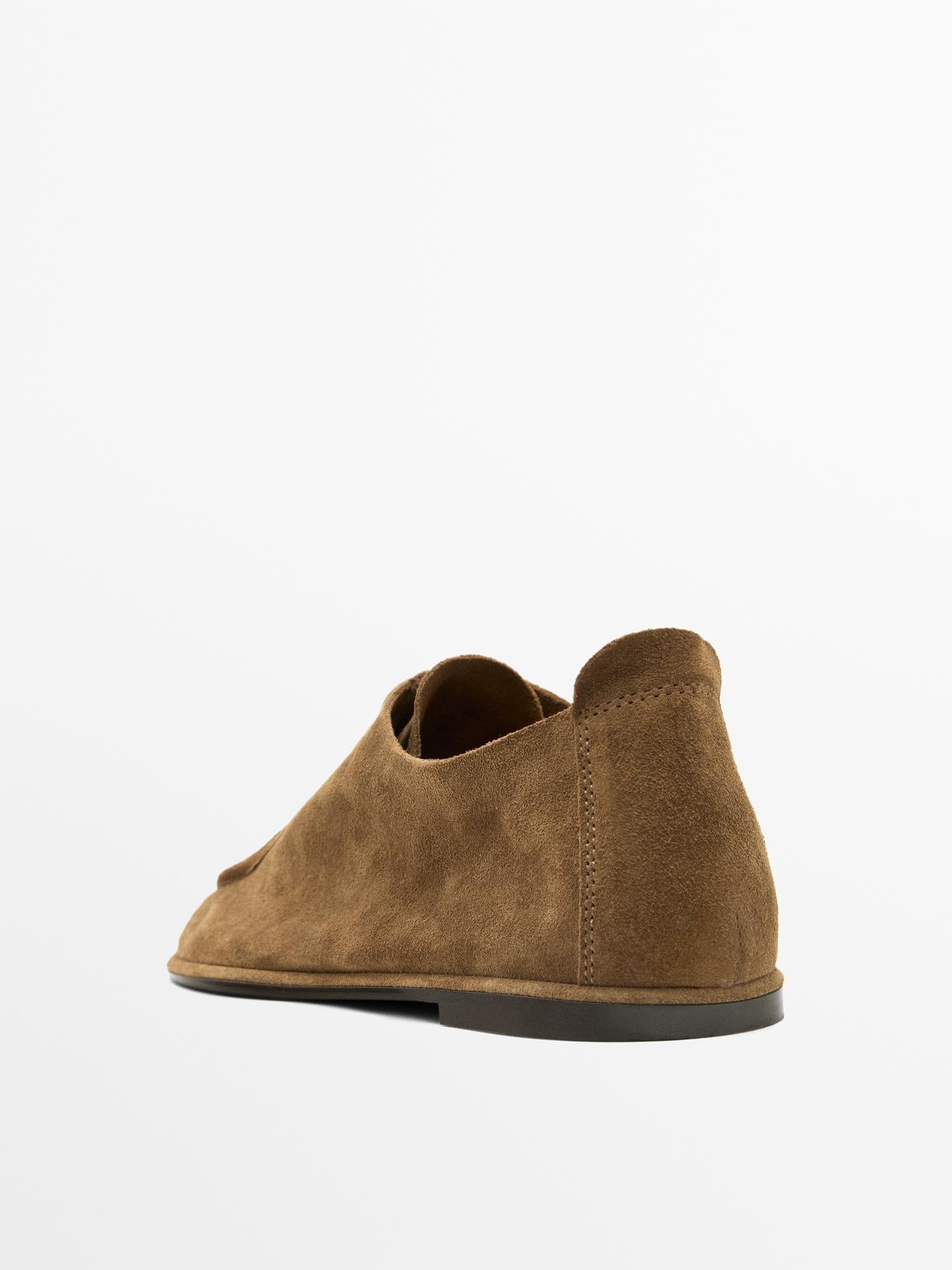 CHAUSSURES SOFT EN CUIR À LACETS