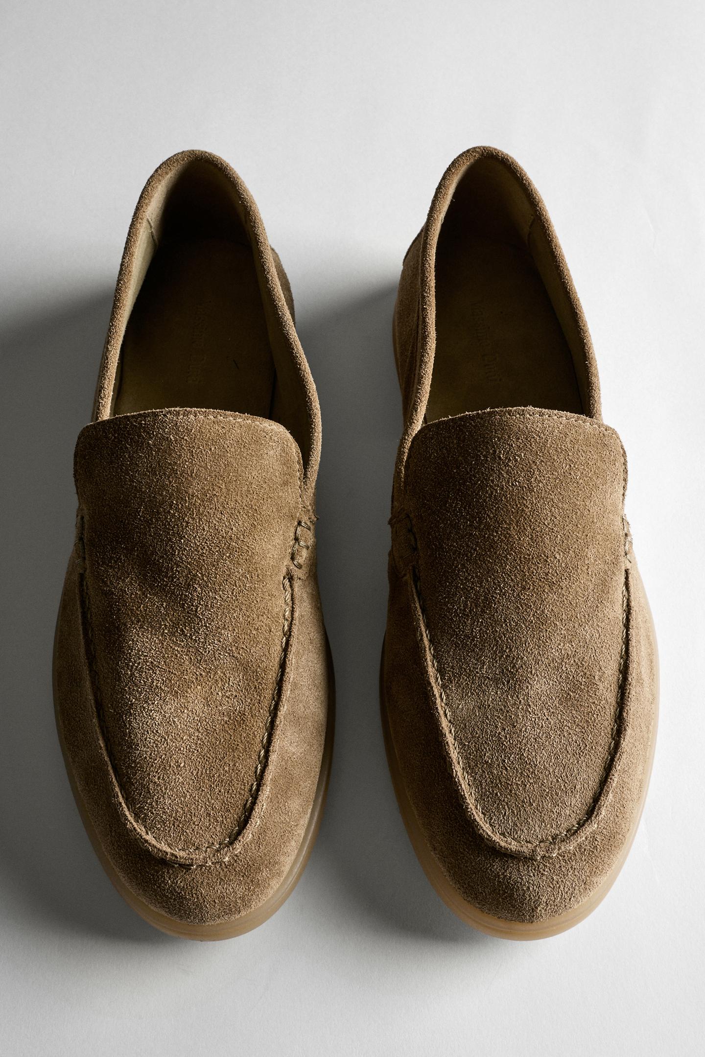MOCASSINS CROÛTE DE CUIR