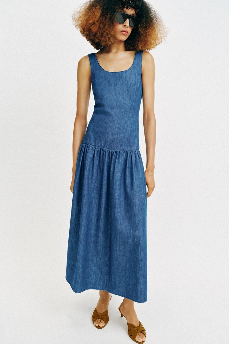 ROBE MI-LONGUE JUPE CAPE