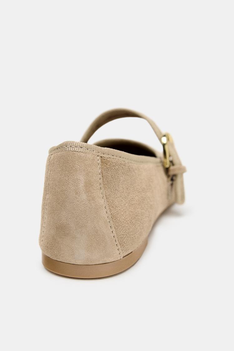 BALLERINES EN DAIM