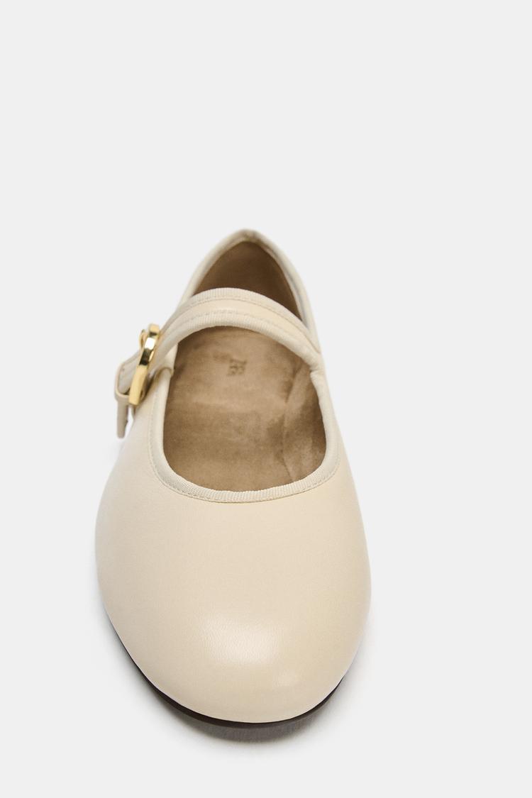 BALLERINES EN CUIR SOFT