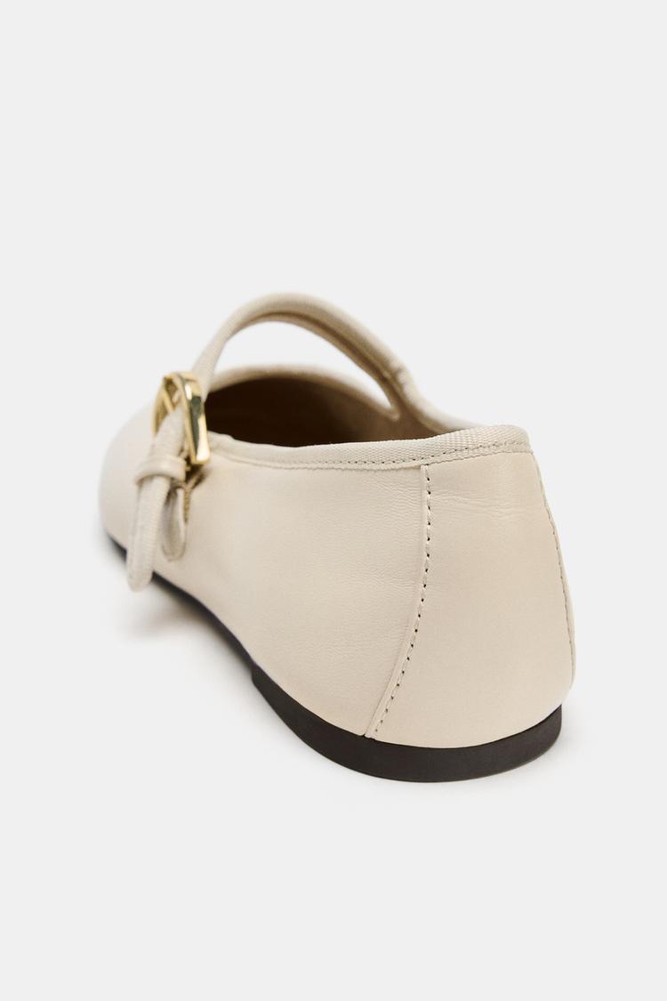 BALLERINES EN CUIR SOFT