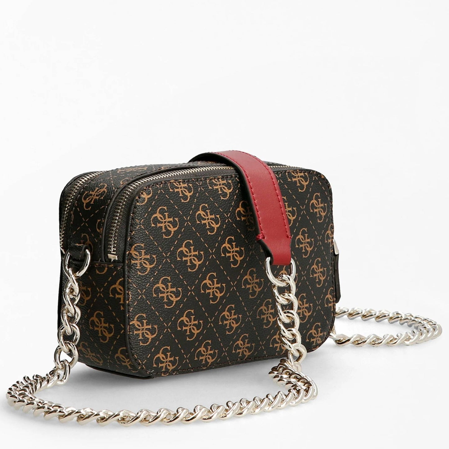 Sac Bandoulière Guess Brown Marron Clair