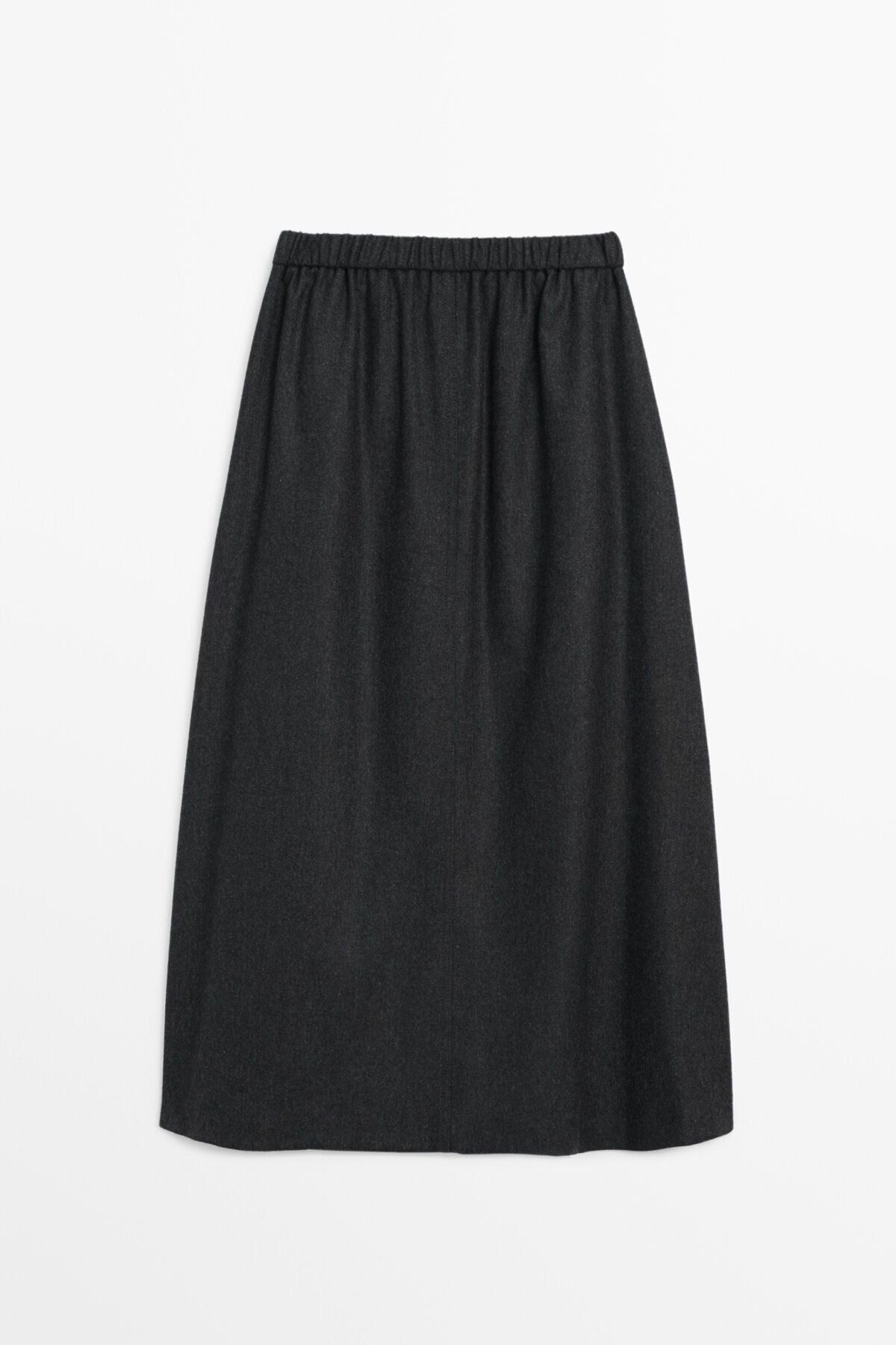 JUPE MIDI EN FLANELLE