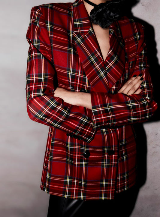 VESTE À CARREAUX TARTAN SFERA