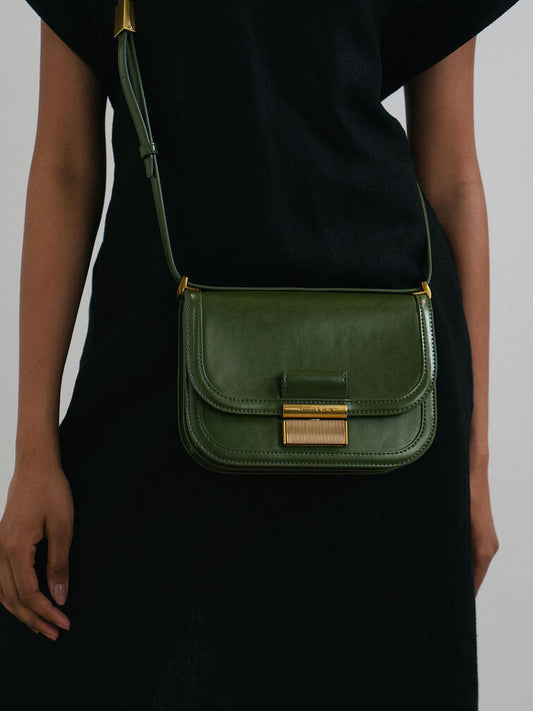 CHARLES & KHEITH Charlot Bag - Sage Green