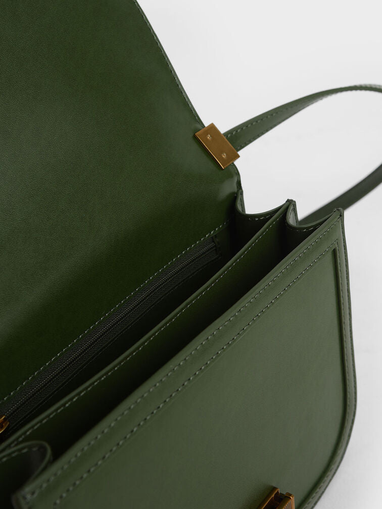 CHARLES & KHEITH Charlot Bag - Sage Green