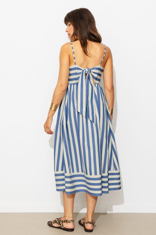 ROBE MIDI RAYÉE