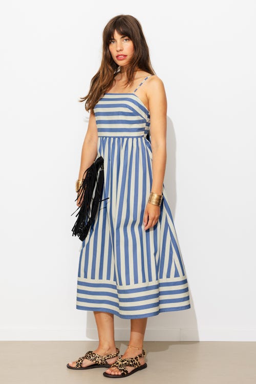 ROBE MIDI RAYÉE
