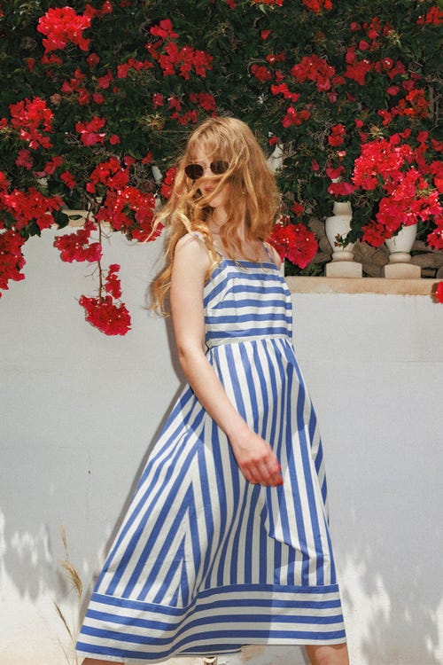ROBE MIDI RAYÉE