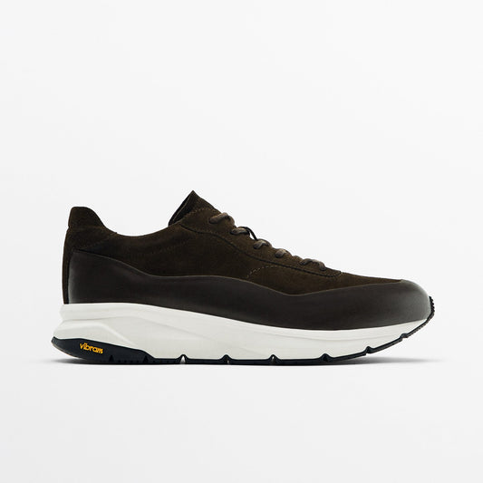 MASSIMO DUTTI BASKET TRAINERS WITH VIBRAM SOLES UNISEXE