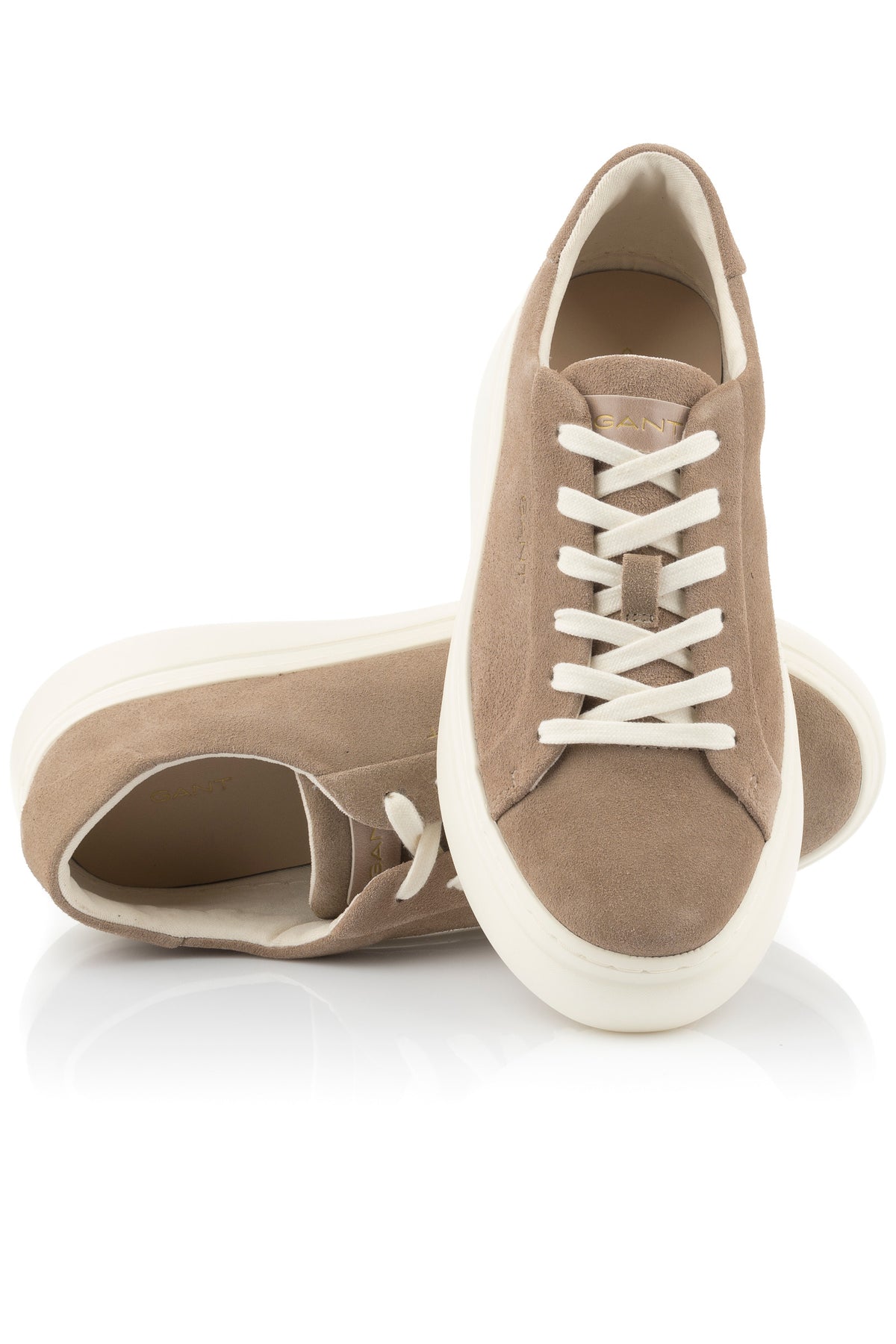 BASKETS EN CUIR