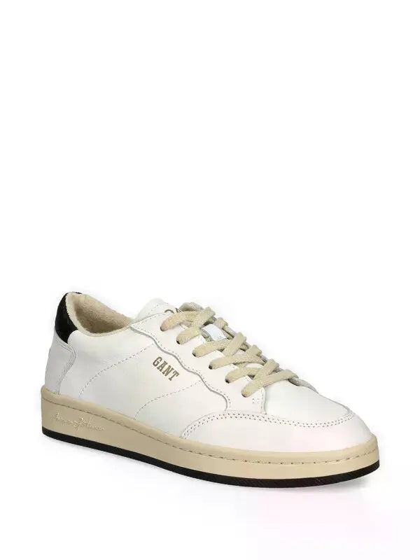BASKETS EN CUIR