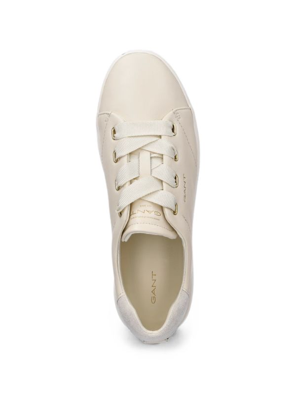 BASKETS EN CUIR