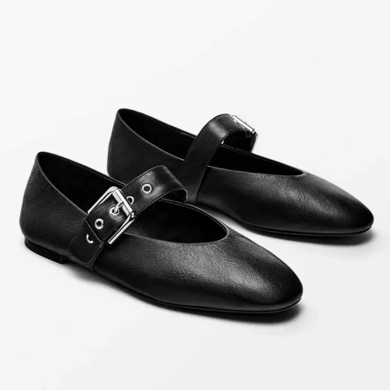 BALLERINES CUIR SOUPLE