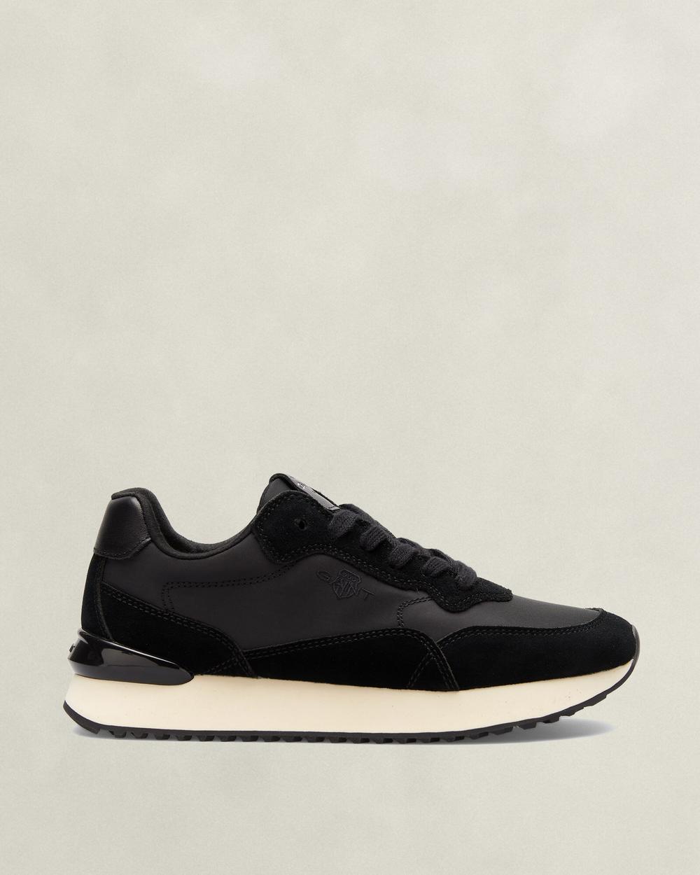 BASKETS EN CUIR