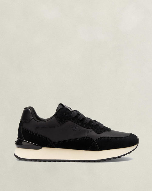 BASKETS EN CUIR