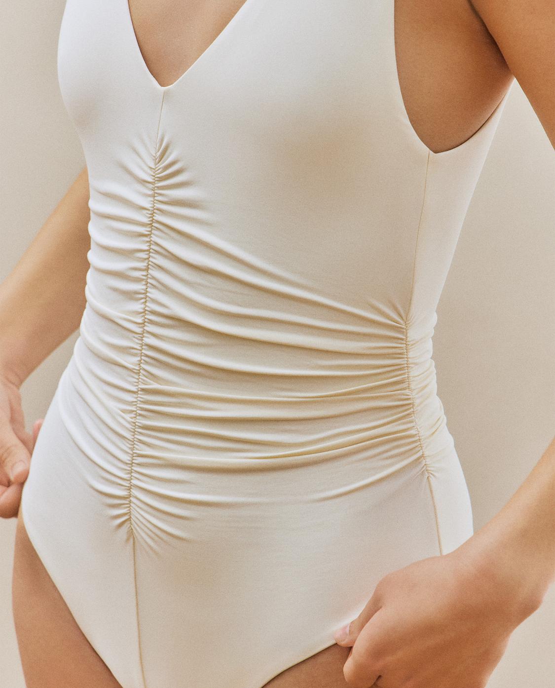 MAILLOT DE BAIN DE PLAGE FRONCÉ