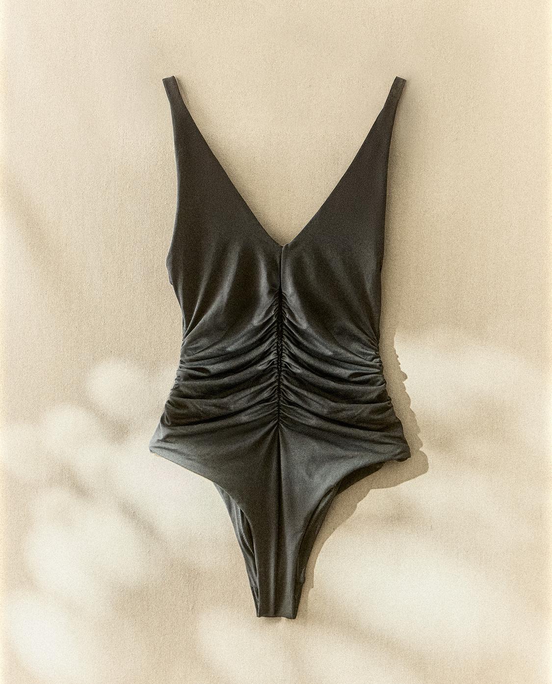 MAILLOT DE BAIN DE PLAGE FRONCÉ