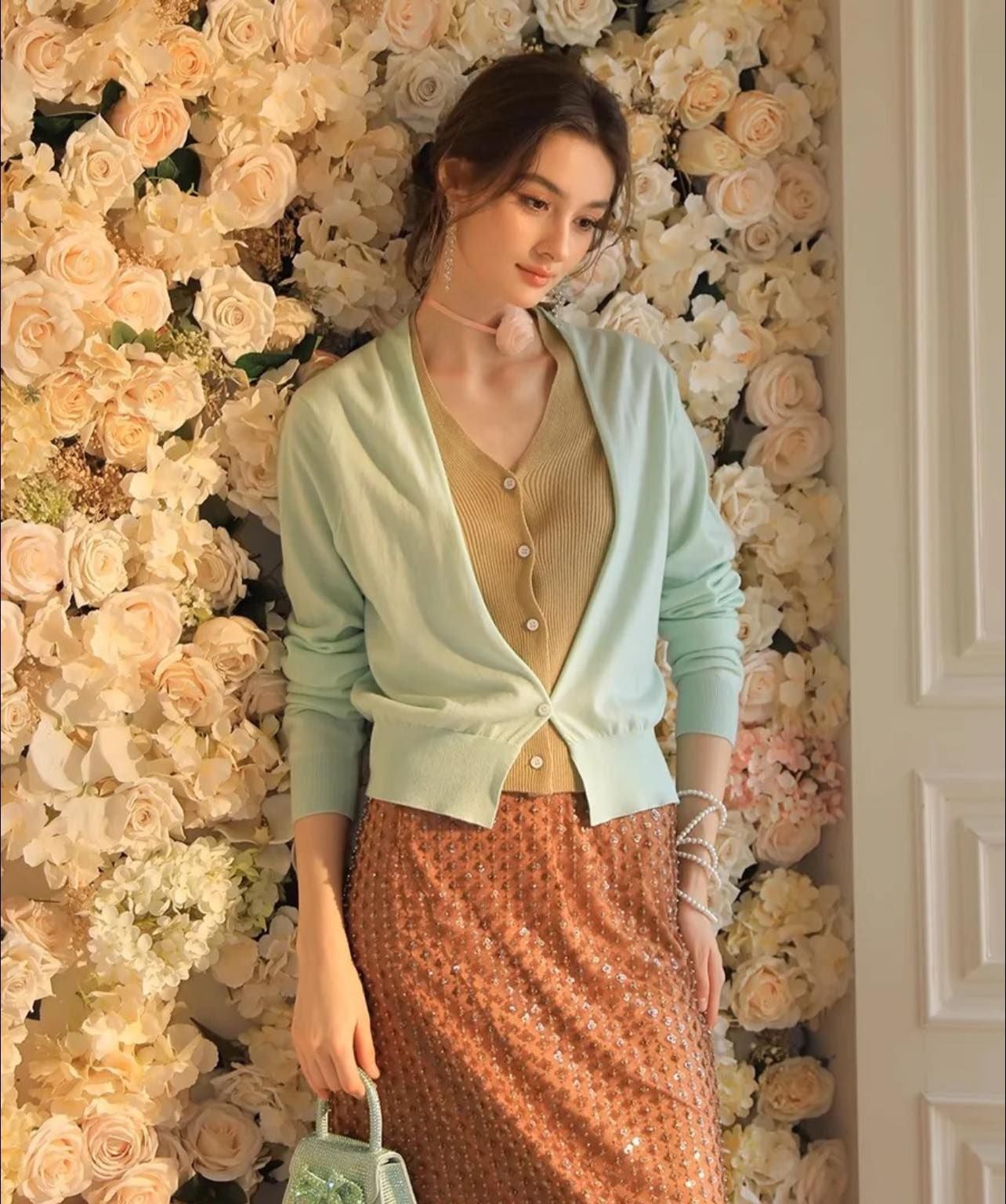 CARDIGAN EN MAILLE FINE