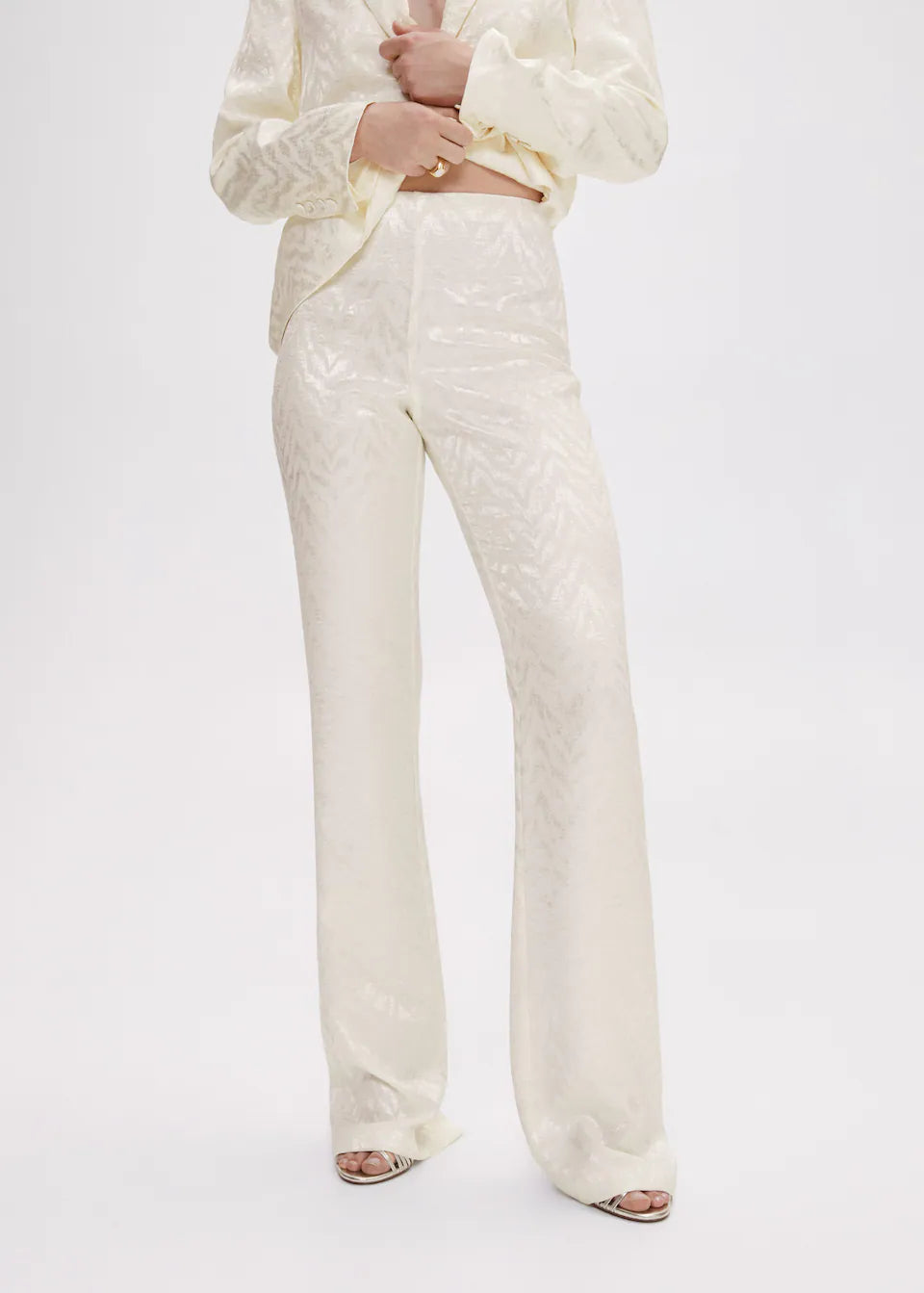 PANTALON DE COSTUME JACQUARD MANGO