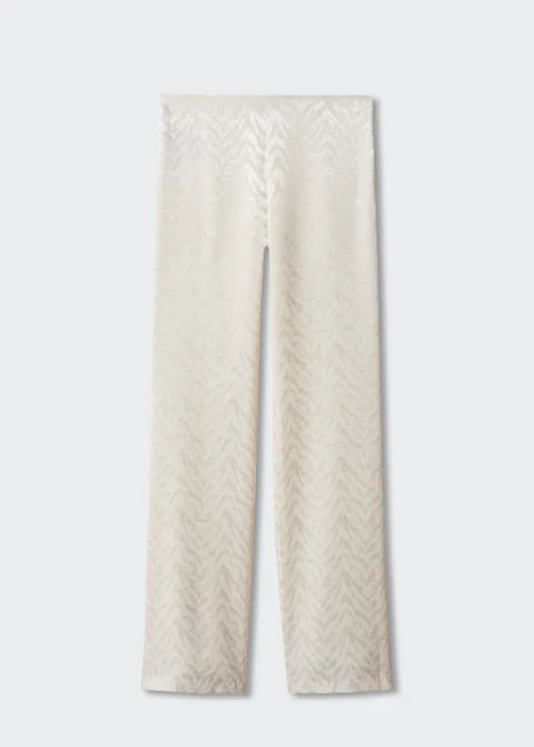 PANTALON DE COSTUME JACQUARD MANGO