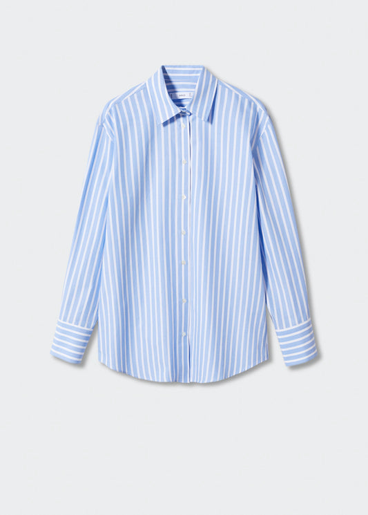 CHEMISE OVERSIZE À RAYURES