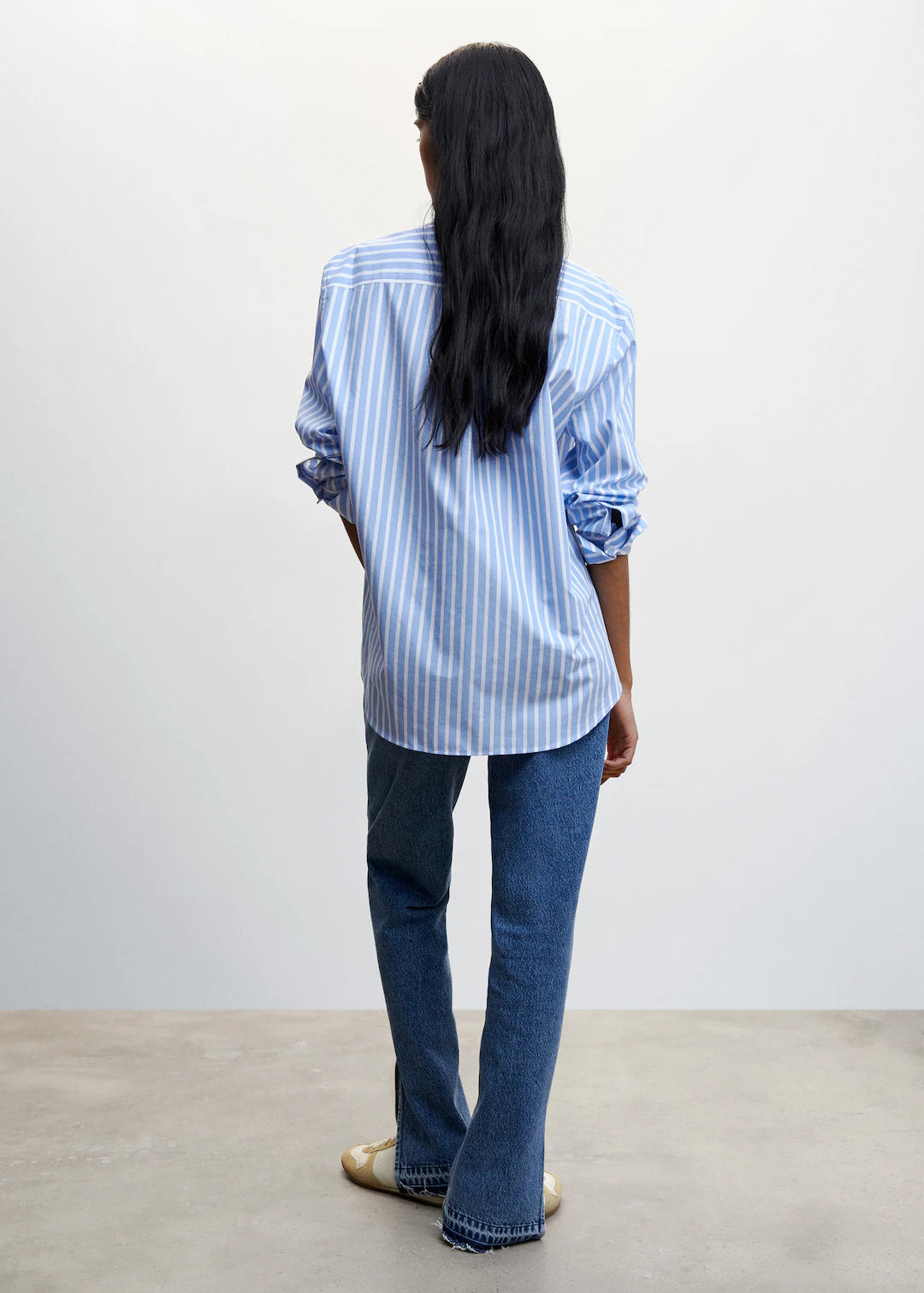 CHEMISE OVERSIZE À RAYURES