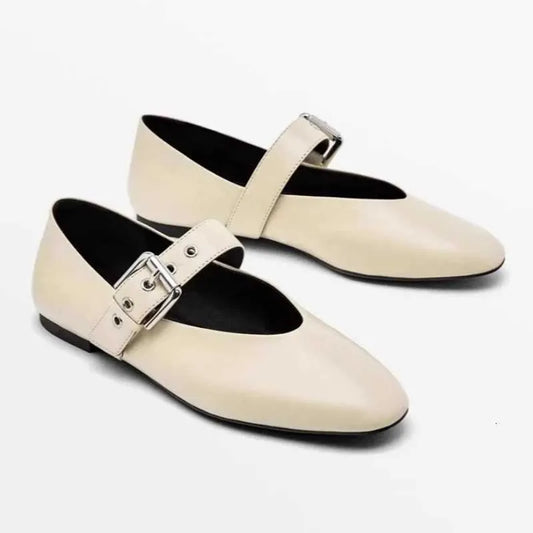 BALLERINES CUIR SOUPLE