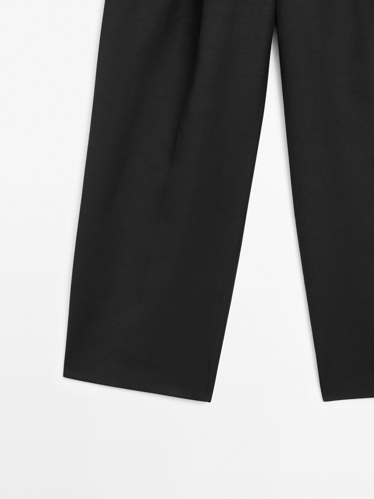 PANTALON DE COSTUME AVEC LIN MASSIMO DUTTI