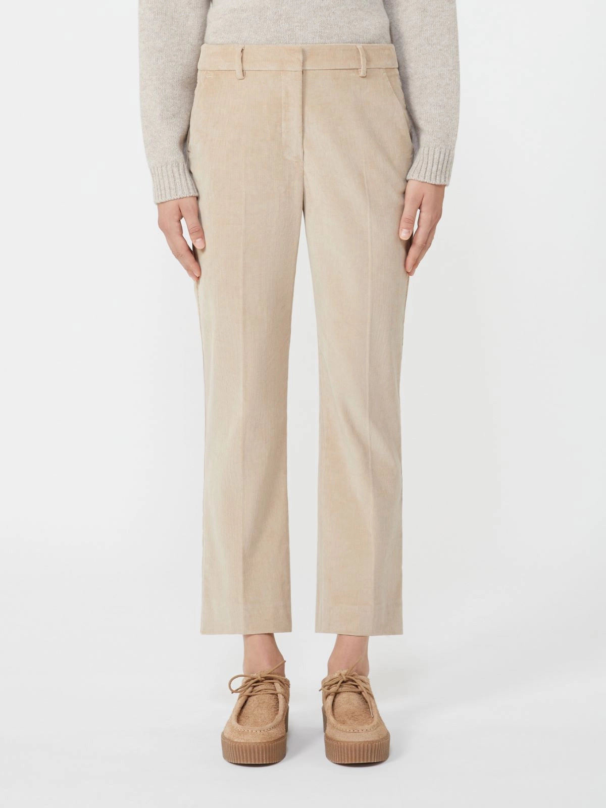 PANTALON EN VELOURS CÔTELÉ MAXMARA