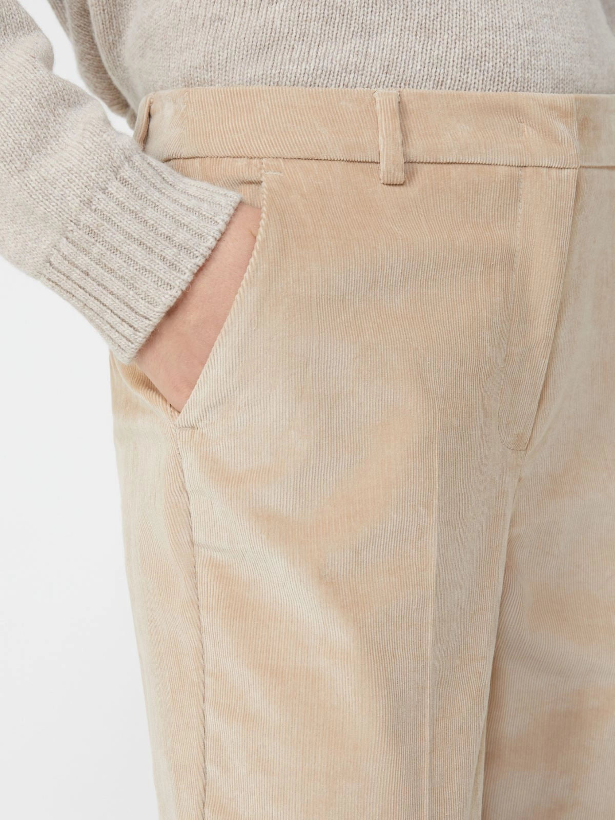 PANTALON EN VELOURS CÔTELÉ MAXMARA