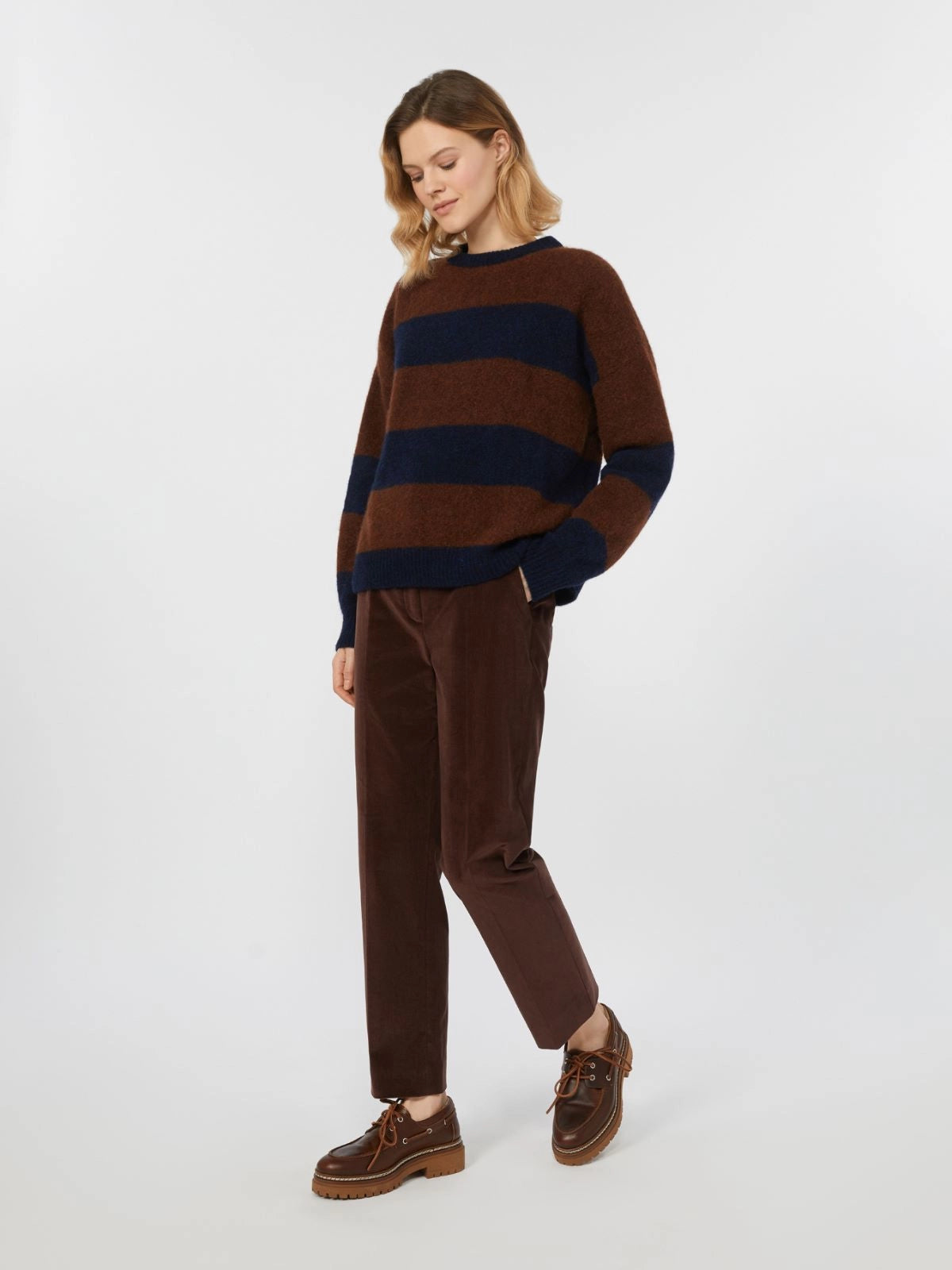 PANTALON EN VELOURS CÔTELÉ MAXMARA