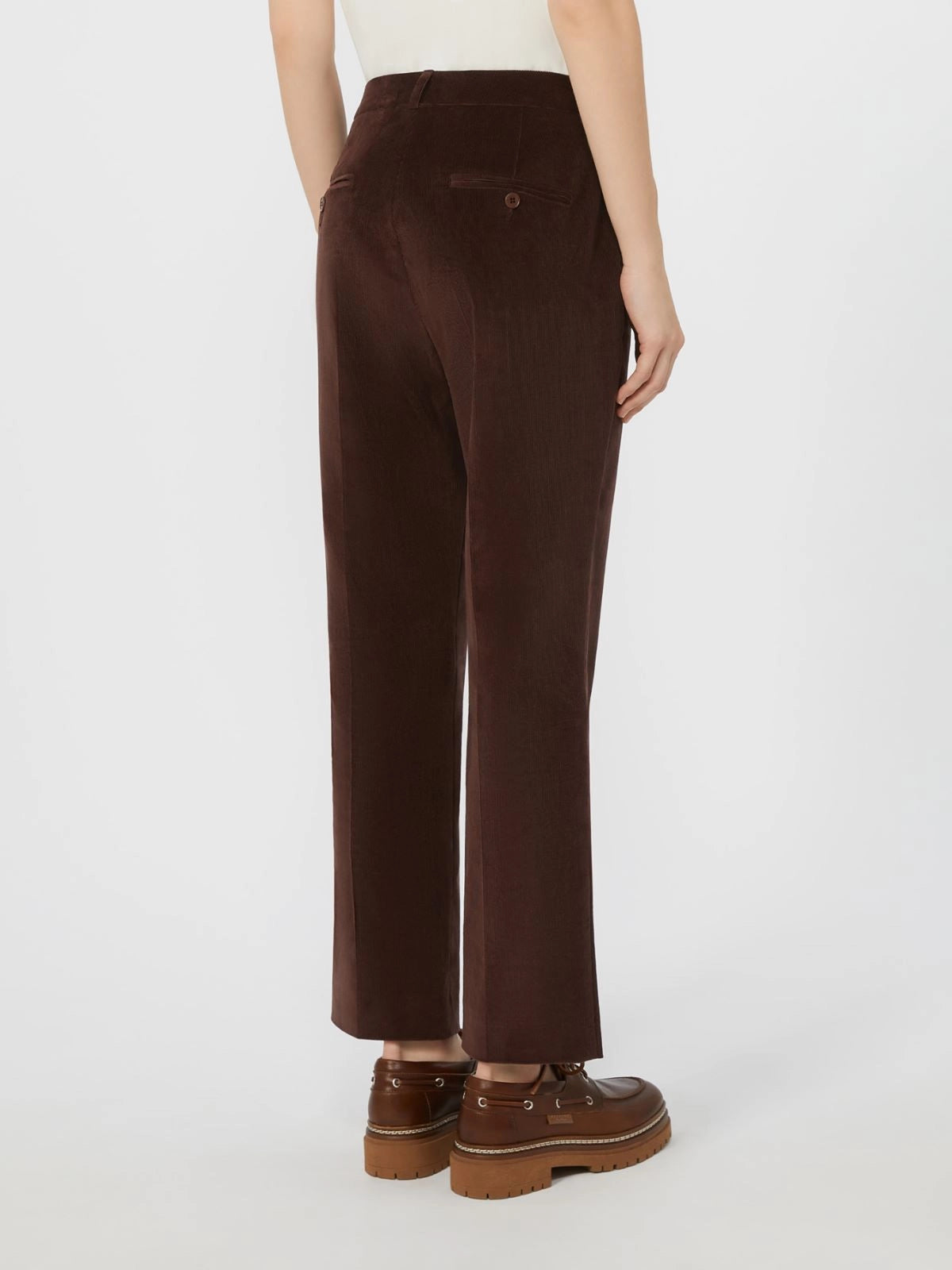 PANTALON EN VELOURS CÔTELÉ MAXMARA