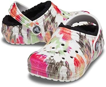 CROCS CLASSIC LINED TIE-DYE CLOG K SABOTS MIXTE